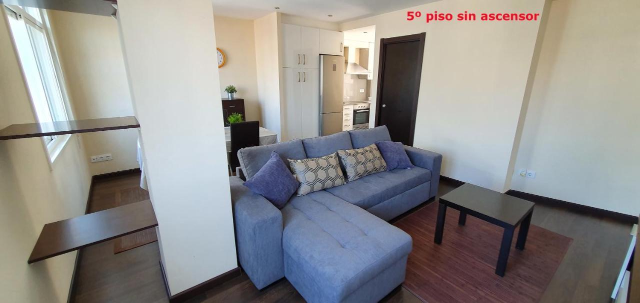 Coqueto Apartamento De 2 Habitaciones En Zona Estacion Tren A Coruña Exterior foto